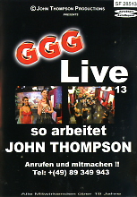 BEHIND THE SCENES LIVE 13 SO ARBEITET JOHN THOMPSON