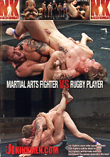 NAKED KOMBAT Martial arts fighter vs rugby player NAKED KOMBAT Martial arts fighter vs rugby player